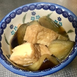 茄子と厚揚げのたいたん